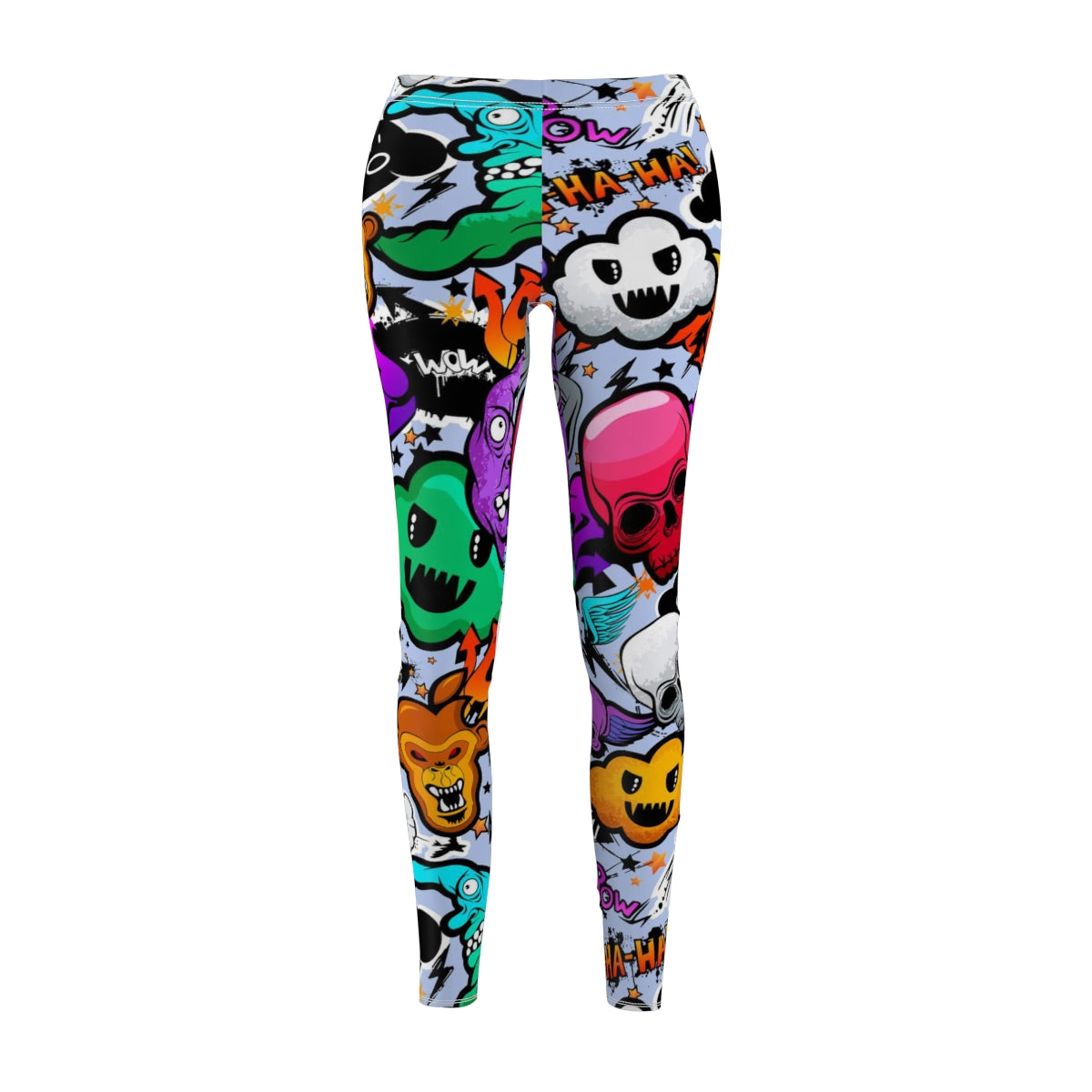 Spooky Graffiti Women's Leggings