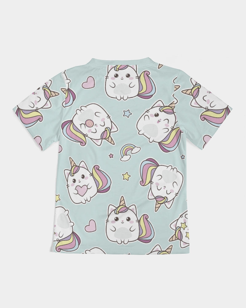 Caticorn Large Kids All-Over Print Tee