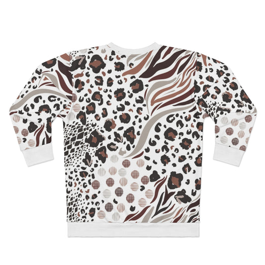 Mixed Animal Print Unisex Unisex Sweatshirt