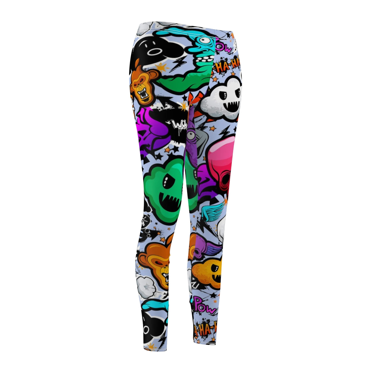 Spooky Graffiti Women's Leggings