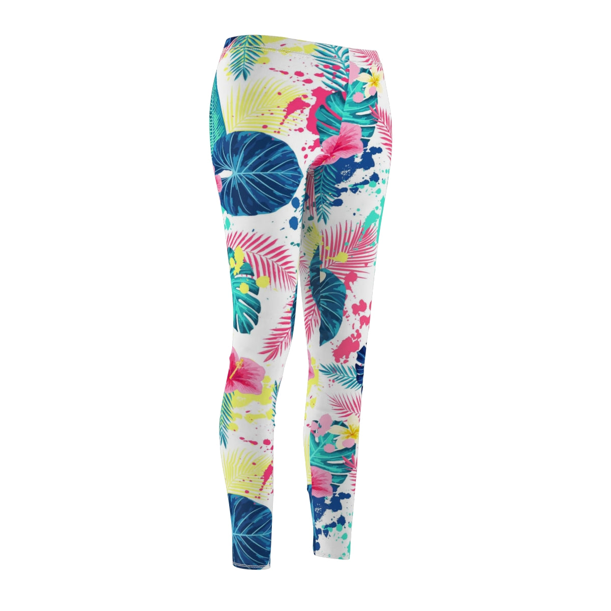 Abstract Palm Leaves Women's Leggings