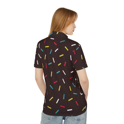 Chocolate With Sprinkles Premium Unisex Polo Shirt