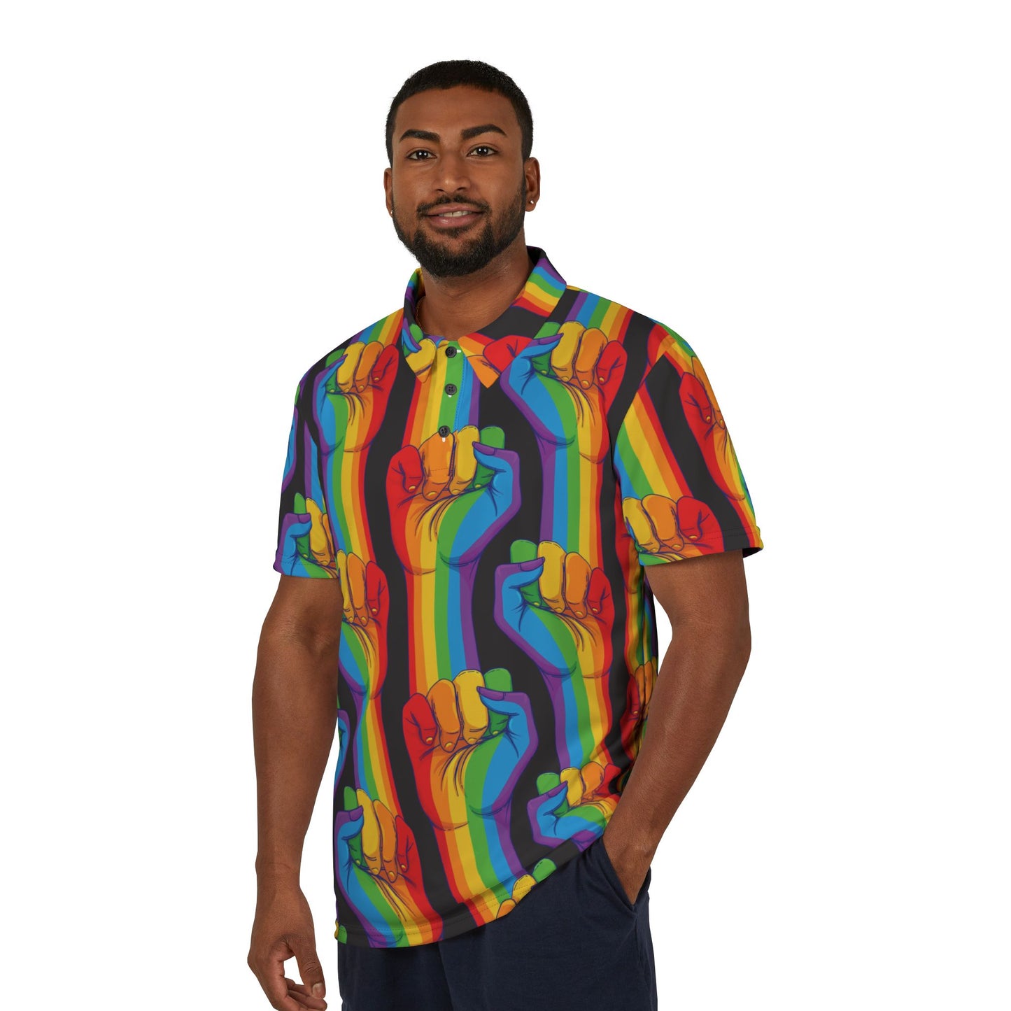 Pride Power Premium Unisex Polo Shirt