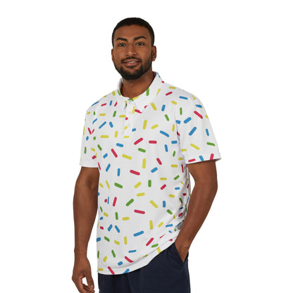 Man Do I Love Sprinkles Premium Unisex Polo Shirt