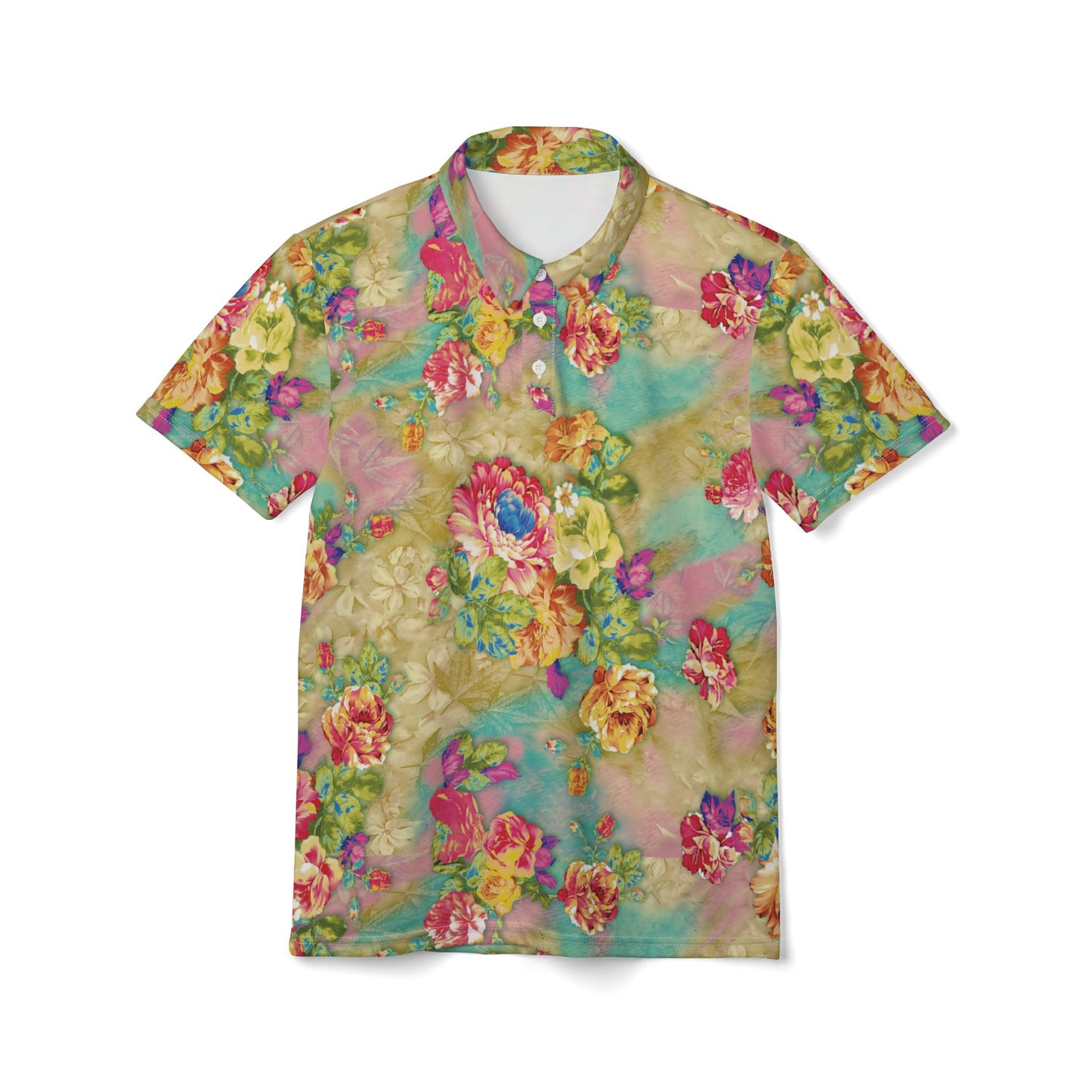 Flower Garden Premium Unisex Polo Shirt