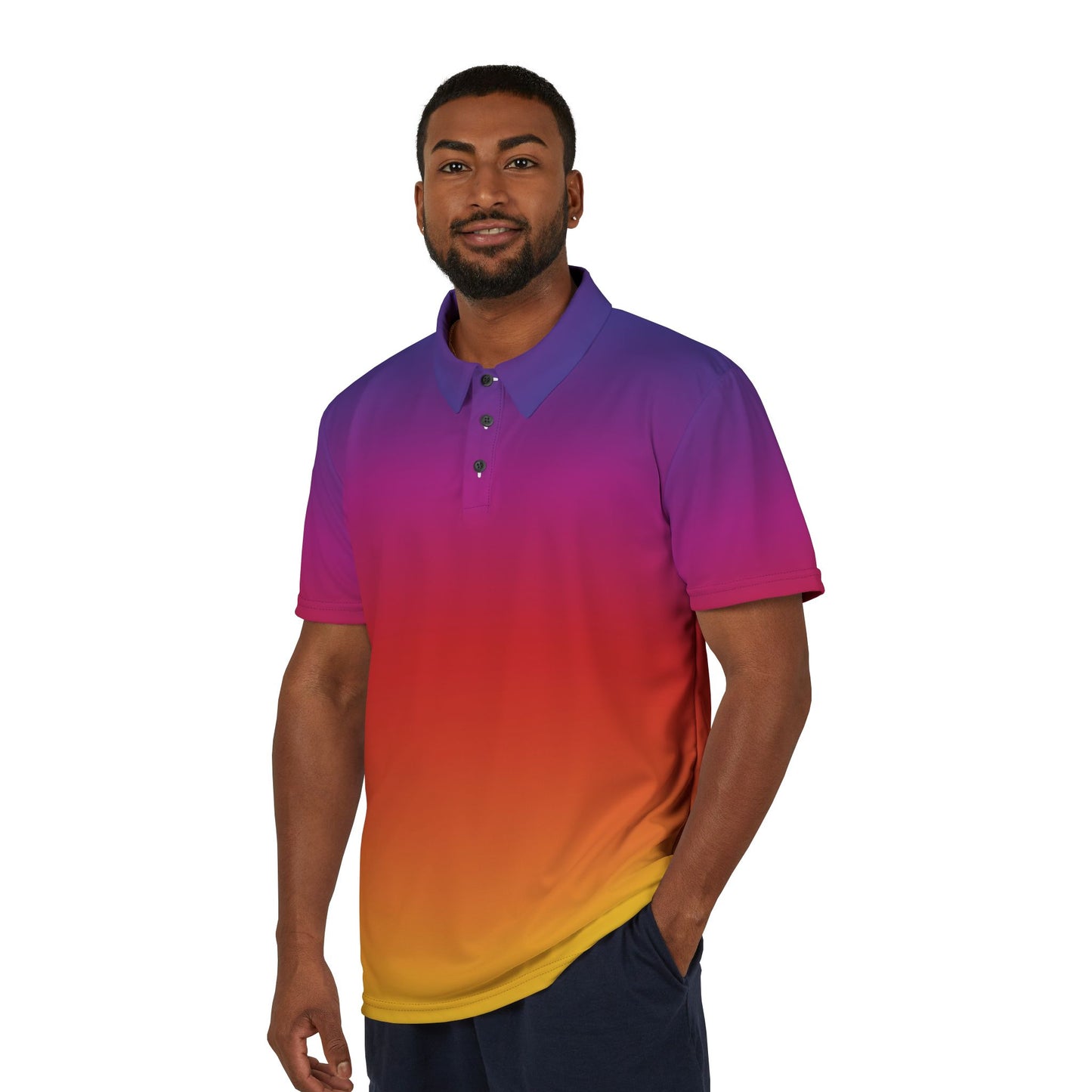 Beach Sunset Premium Unisex Polo Shirt