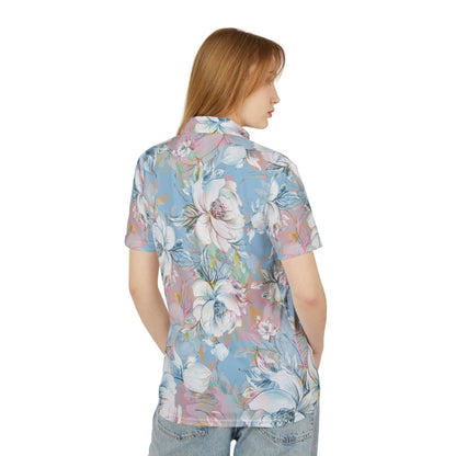 Elegant Flowers Premium Unisex Polo Shirt