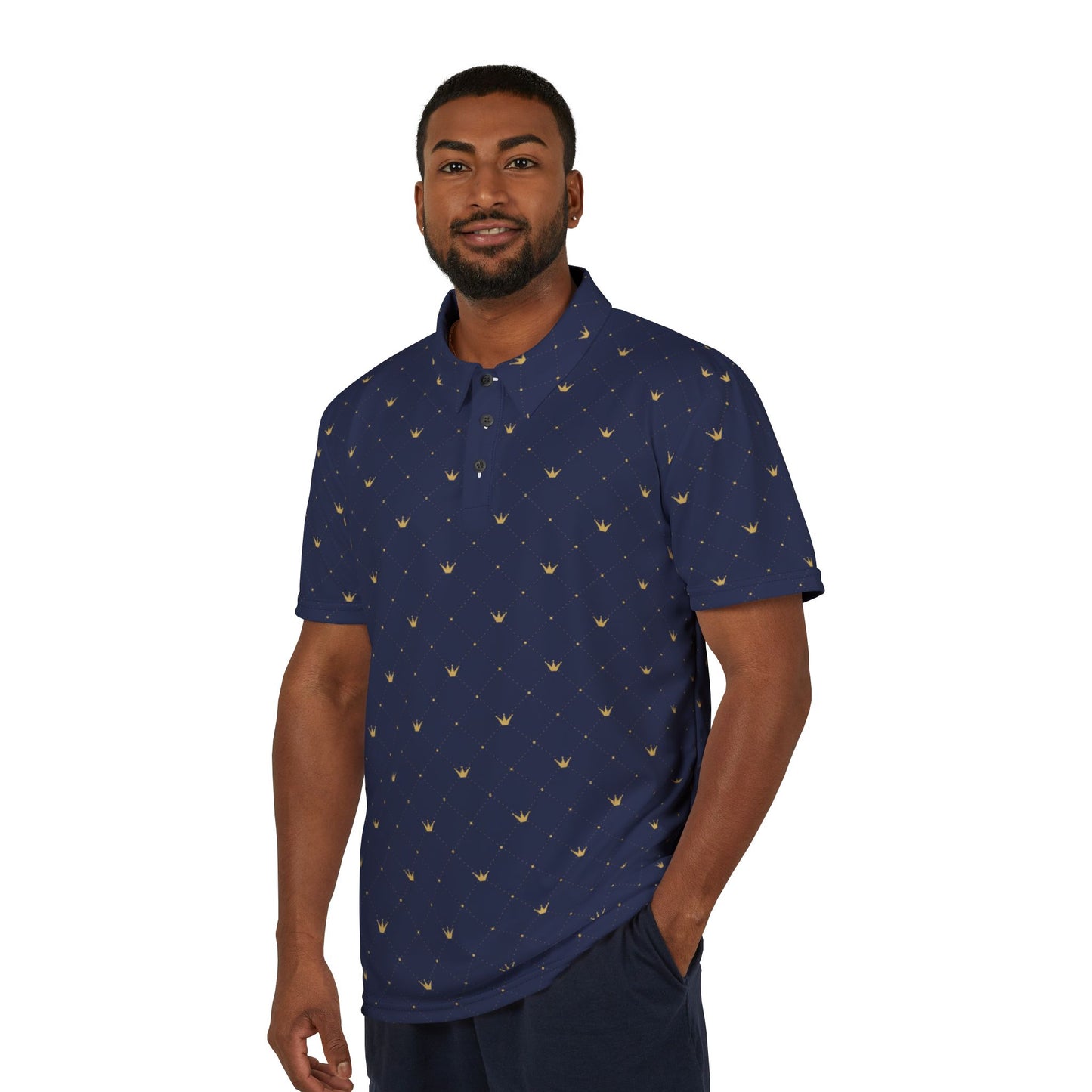 Gold Crowns Premium Unisex Polo Shirt