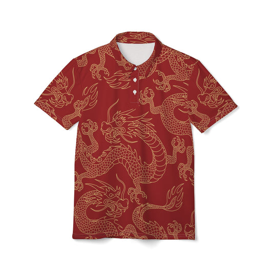 It Breathes Fire RUN Premium Unisex Polo Shirt