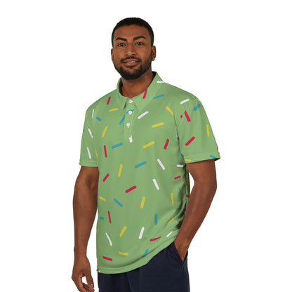 Mint With Sprinkles Premium Unisex Polo Shirt