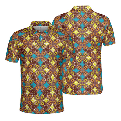 Abstract African Bows Polo Shirt