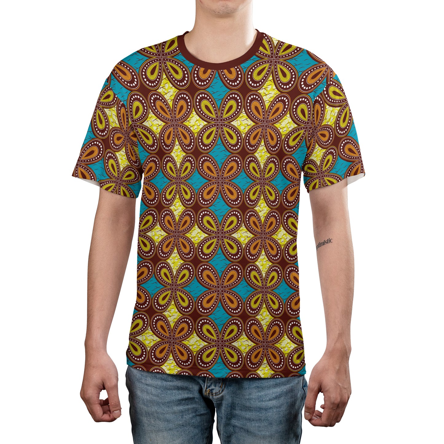 Abstract African Bows Unisex Comfort T-Shirt