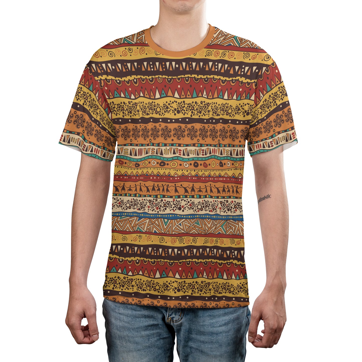Abstract Ethnic Art Unisex Comfort T-Shirt