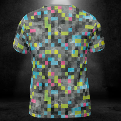 Abstract Pixels Unisex Comfort T-Shirt