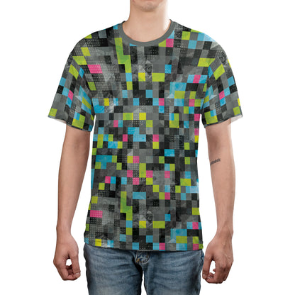 Abstract Pixels Unisex Comfort T-Shirt