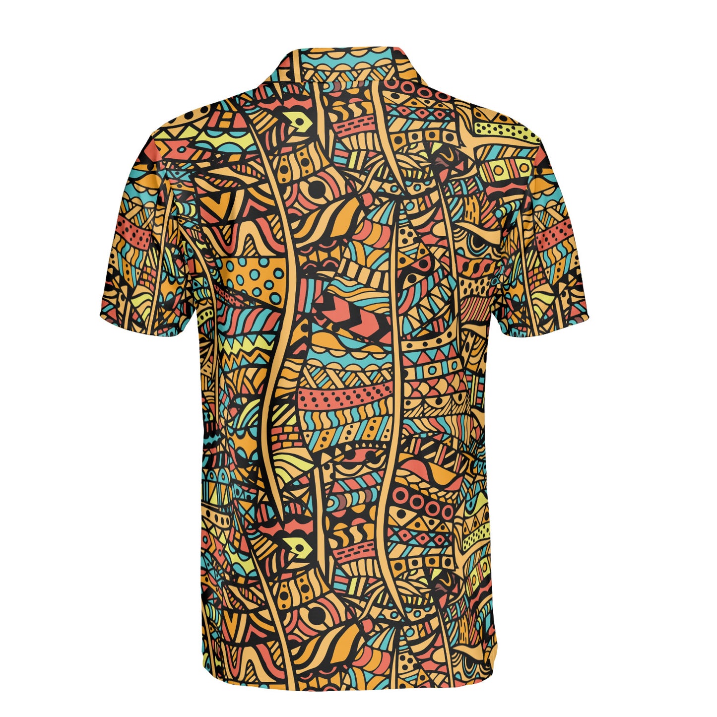 African Zentangle Polo Shirt
