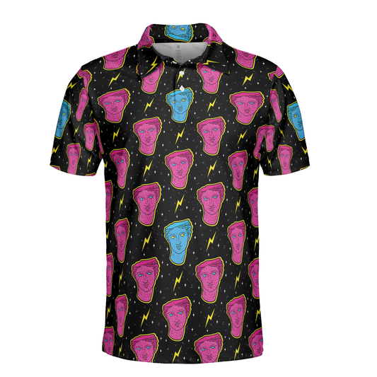 Ancient Greek Trippy Polo Shirt