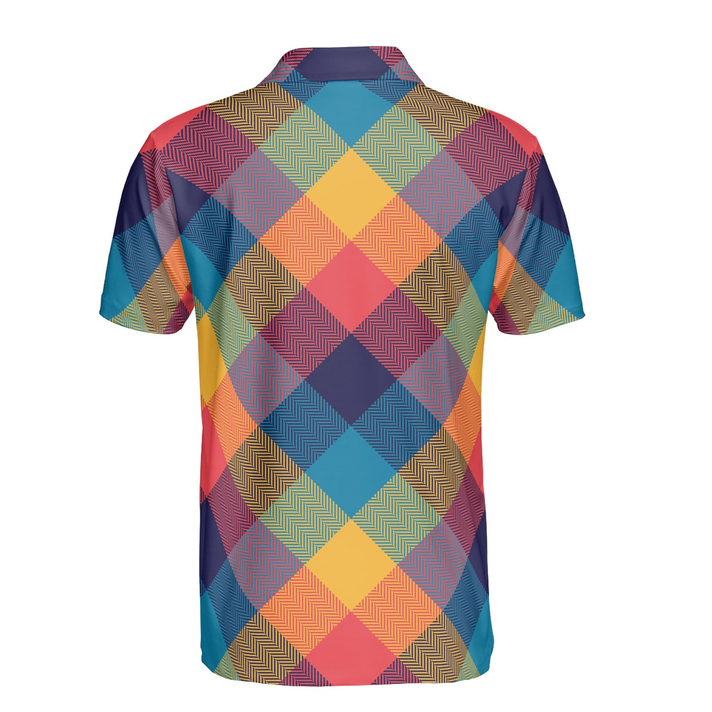 Autumn Plaid Polo Shirt