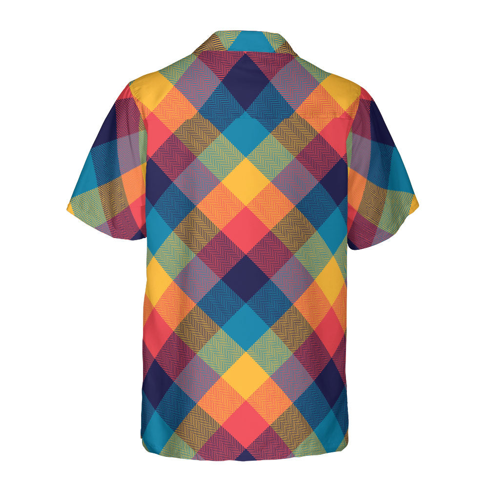 Autumn Plaid Button Up Shirt