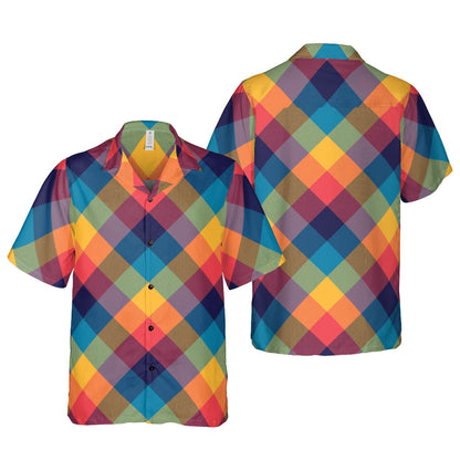 Autumn Plaid Button Up Shirt