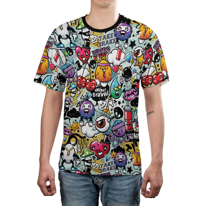 Bizarre Graffiti Unisex Comfort T-Shirt