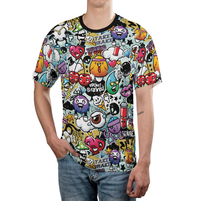 Bizarre Graffiti Unisex Comfort T-Shirt