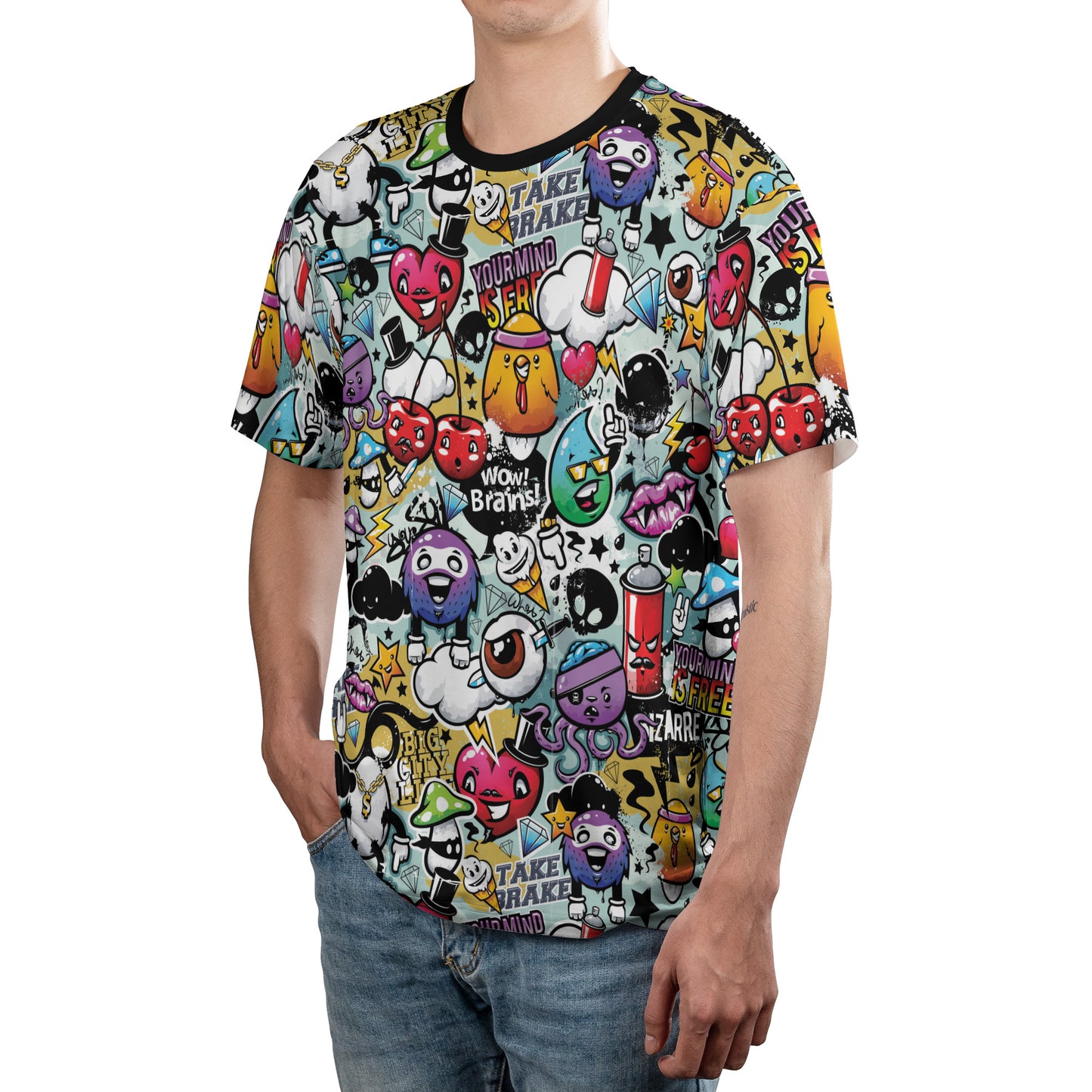 Bizarre Graffiti Unisex Comfort T-Shirt