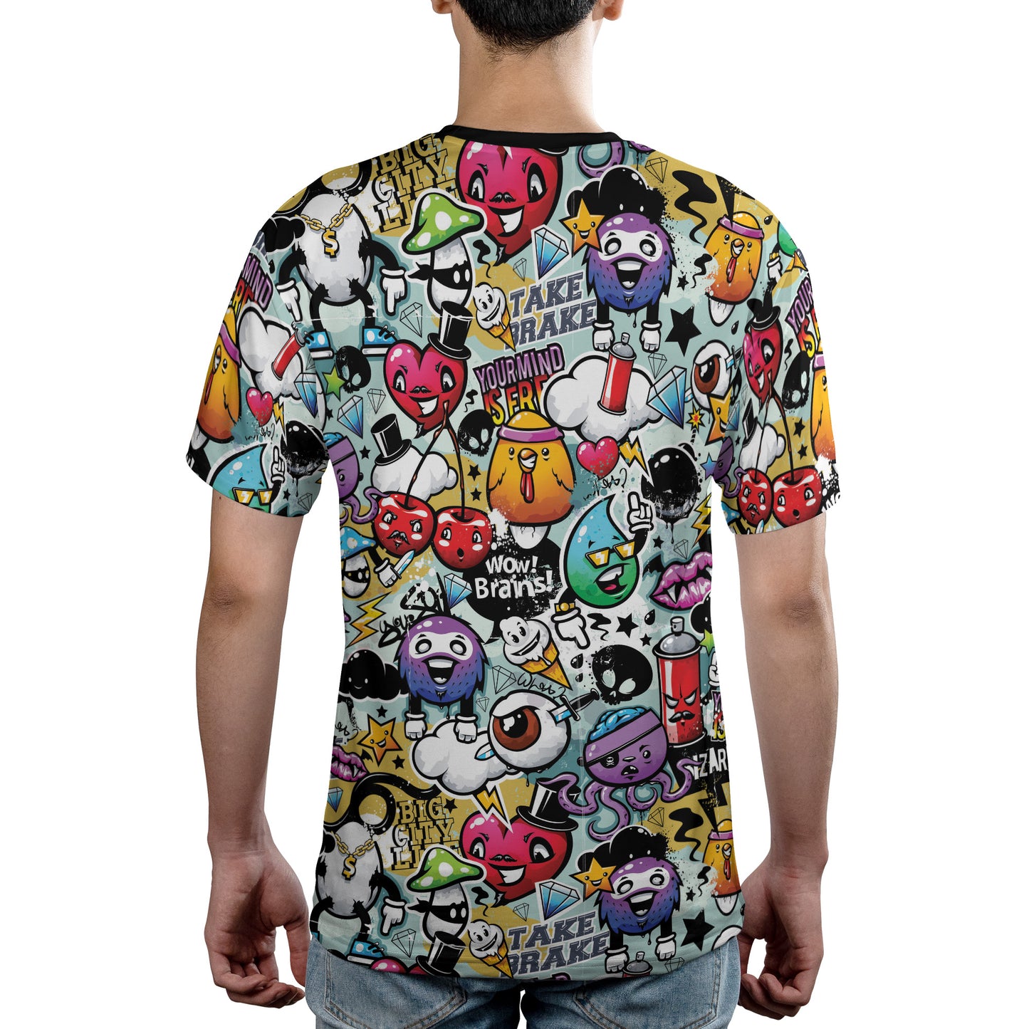 Bizarre Graffiti Unisex Comfort T-Shirt