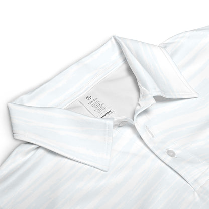 Blue Asian Waves V2 Polo Shirt