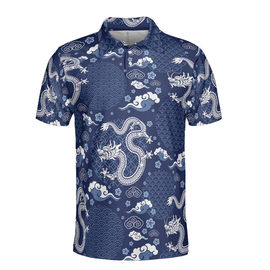 Blue Dragon Polo Shirt