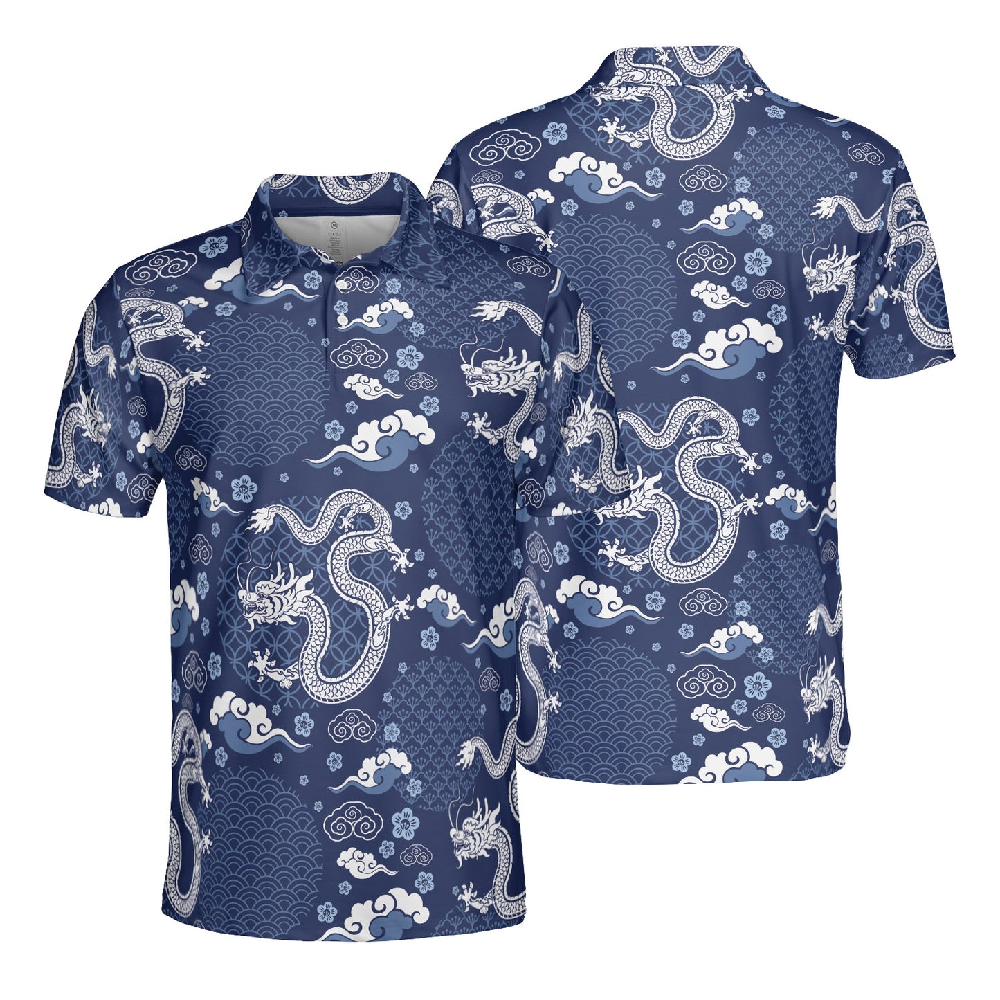 Blue Dragon Polo Shirt