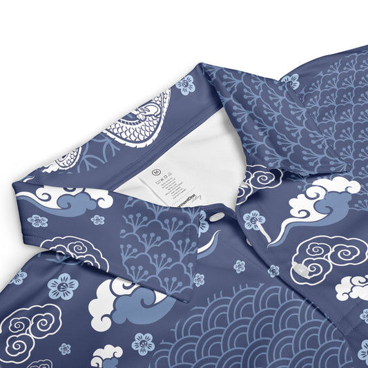 Blue Dragon Polo Shirt