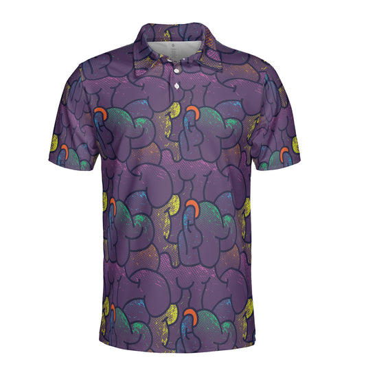 Bubble Graffiti Polo Shirt