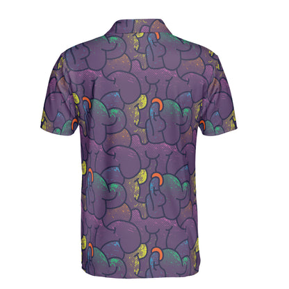 Bubble Graffiti Polo Shirt
