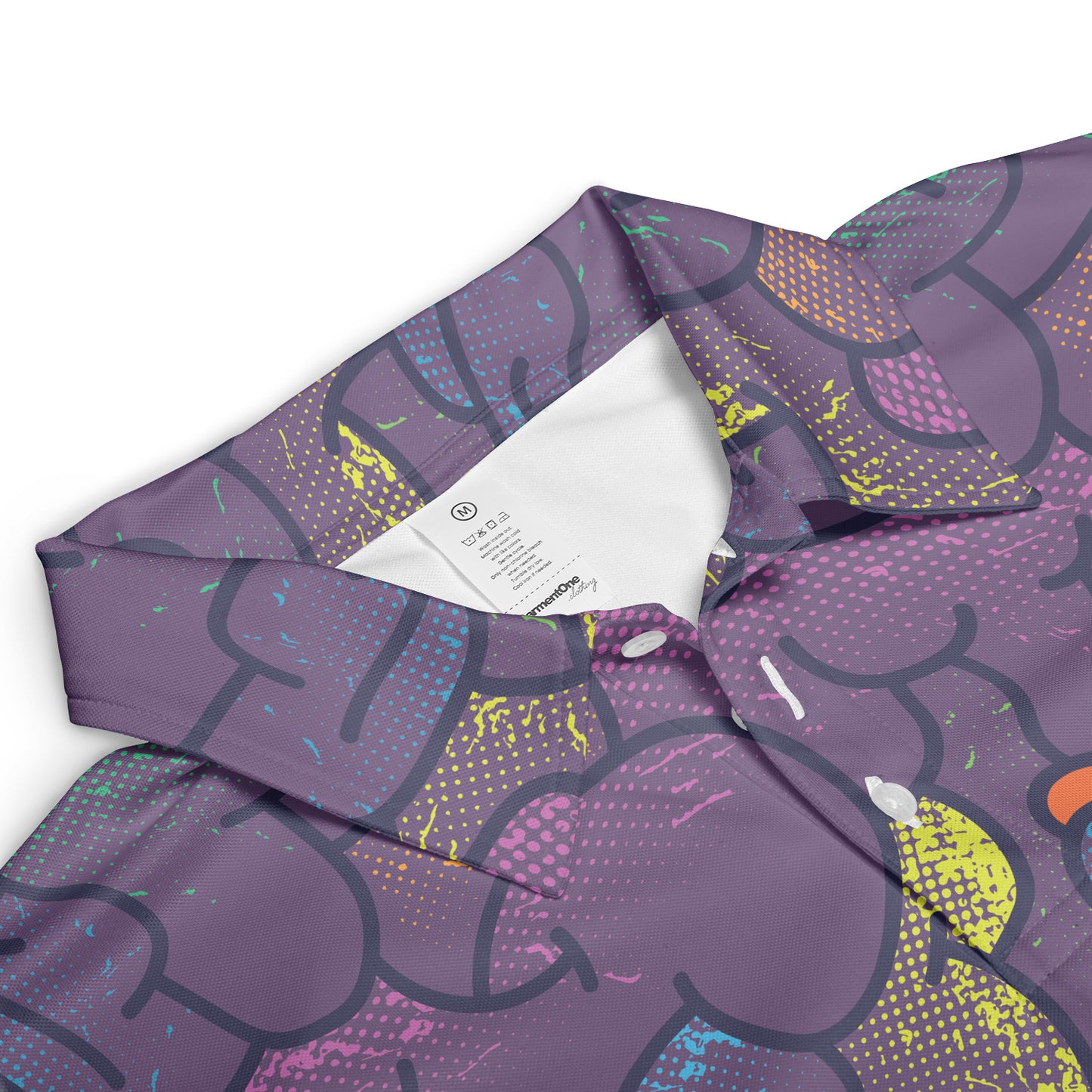 Bubble Graffiti Polo Shirt
