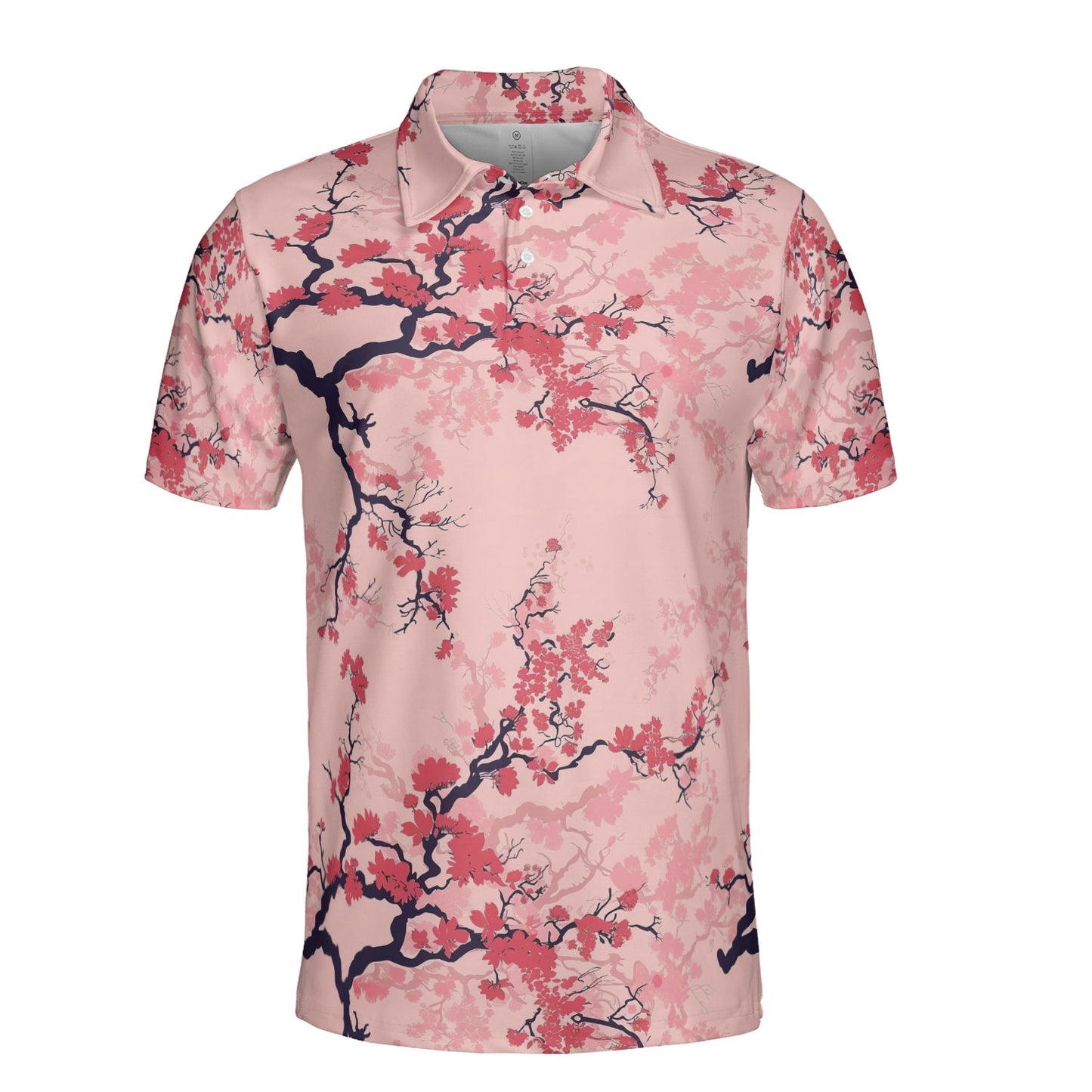 Cherry Blossom Love Polo Shirt