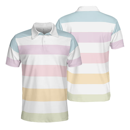 Color Crush Stripes Premium Polo Shirt