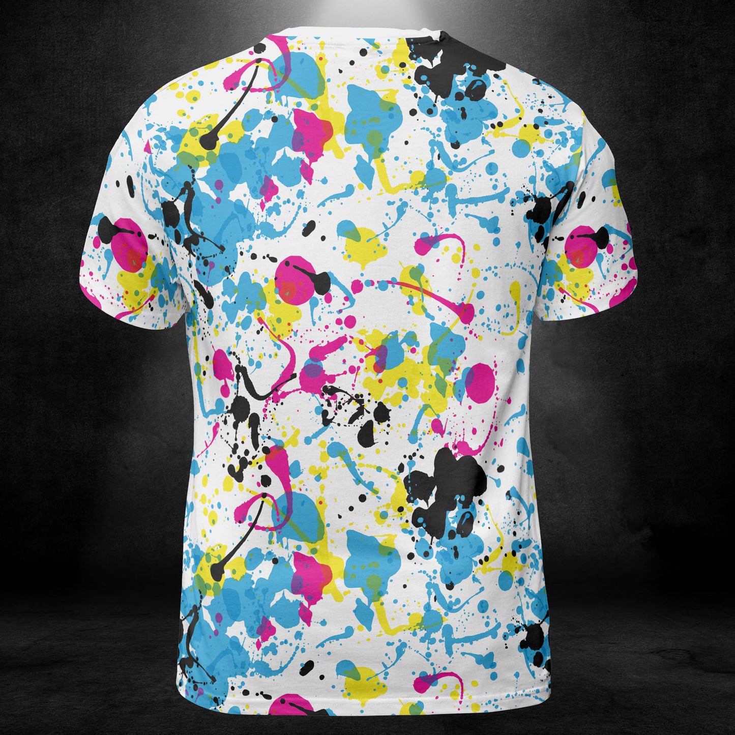 Colorful Ink Splats Unisex Comfort T-Shirt