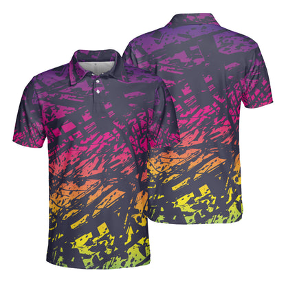 Crazy Gradient Polo Shirt
