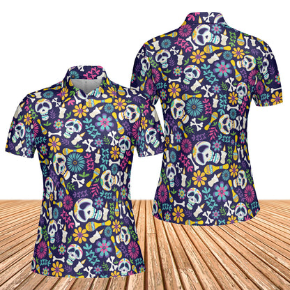 Day Of The Dead Festival Women's Polo Shirt