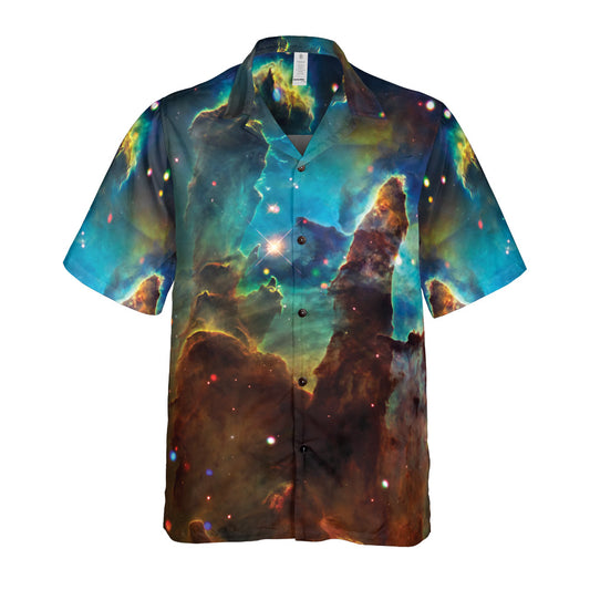 Deep Space Nebula Button Up Shirt