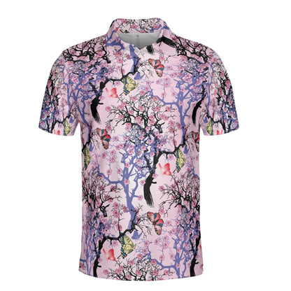 Dream Of Cherry Trees Polo Shirt