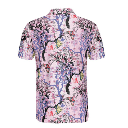Dream Of Cherry Trees Polo Shirt