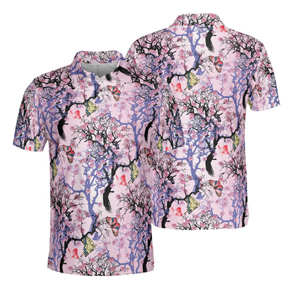 Dream Of Cherry Trees Polo Shirt