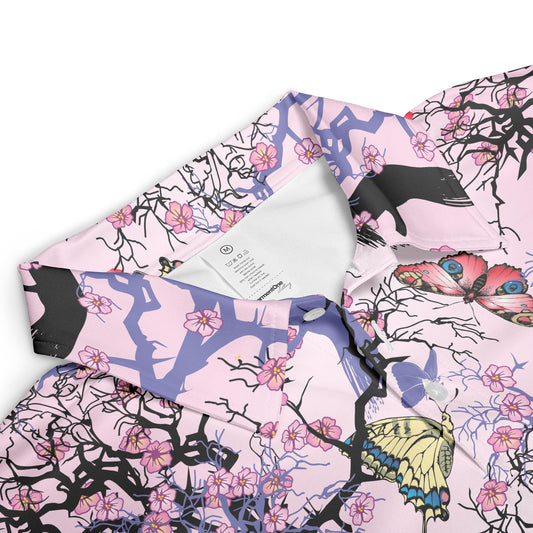 Dream Of Cherry Trees Polo Shirt