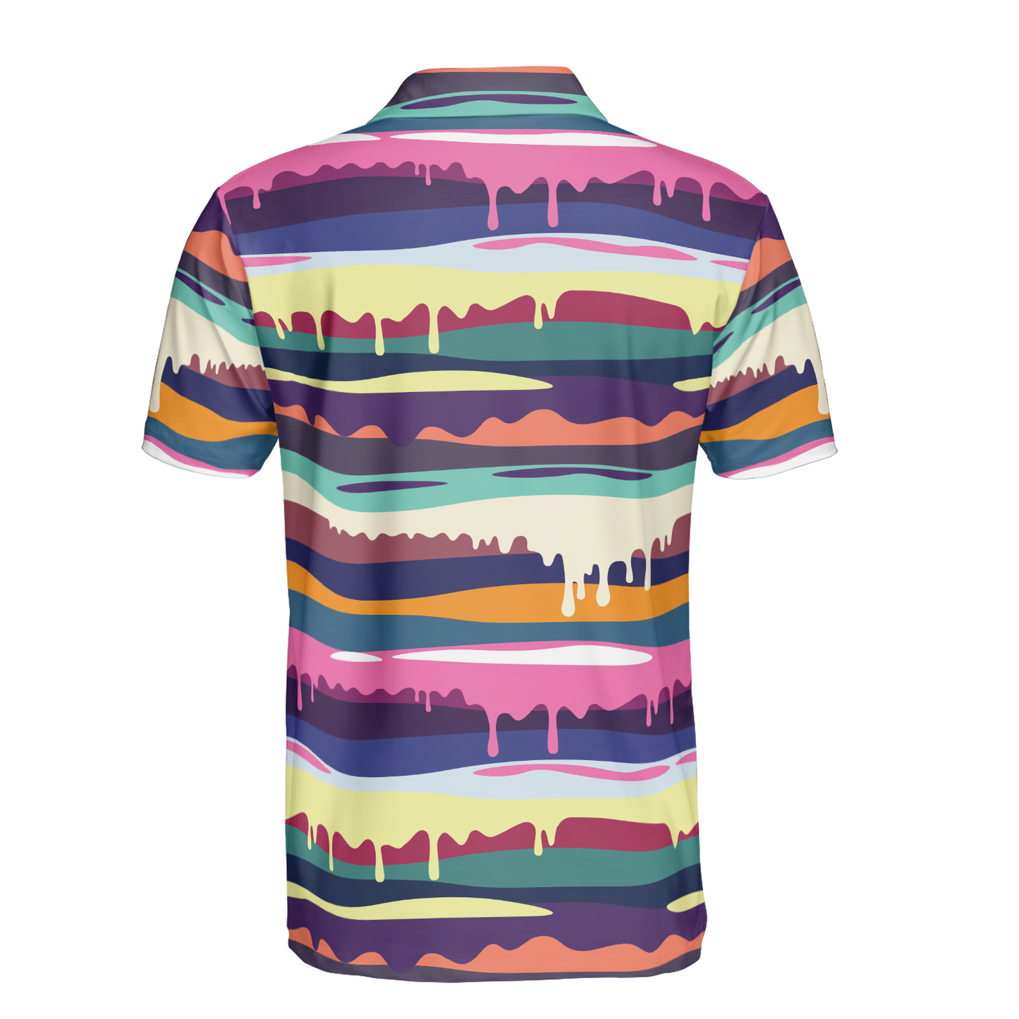 Dripping Paint Polo Shirt