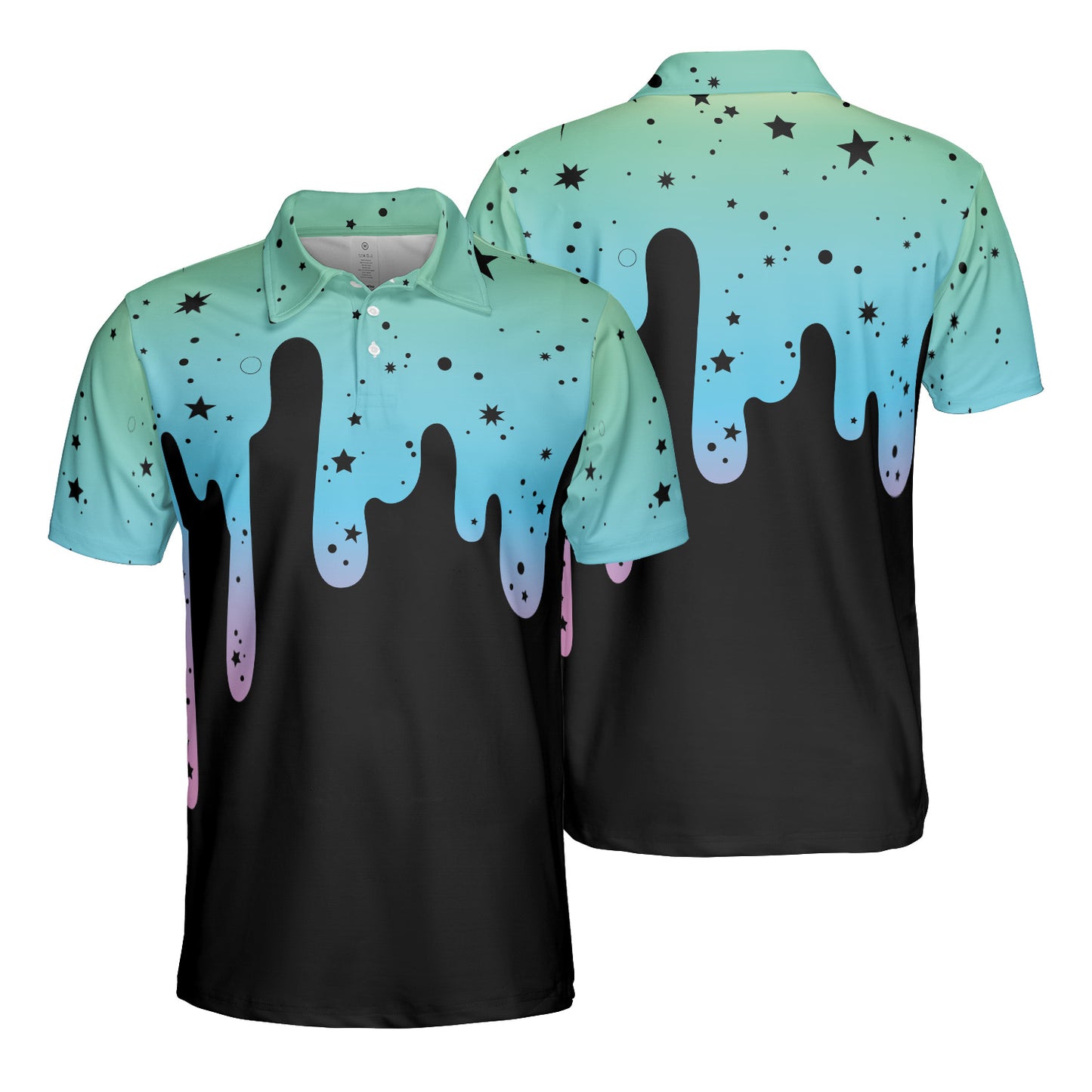 Dripping Stars Polo Shirt