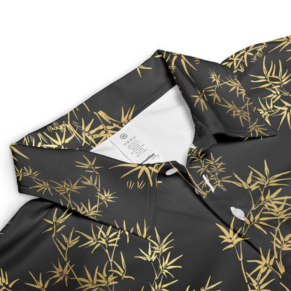 Gold Bamboo Polo Shirt