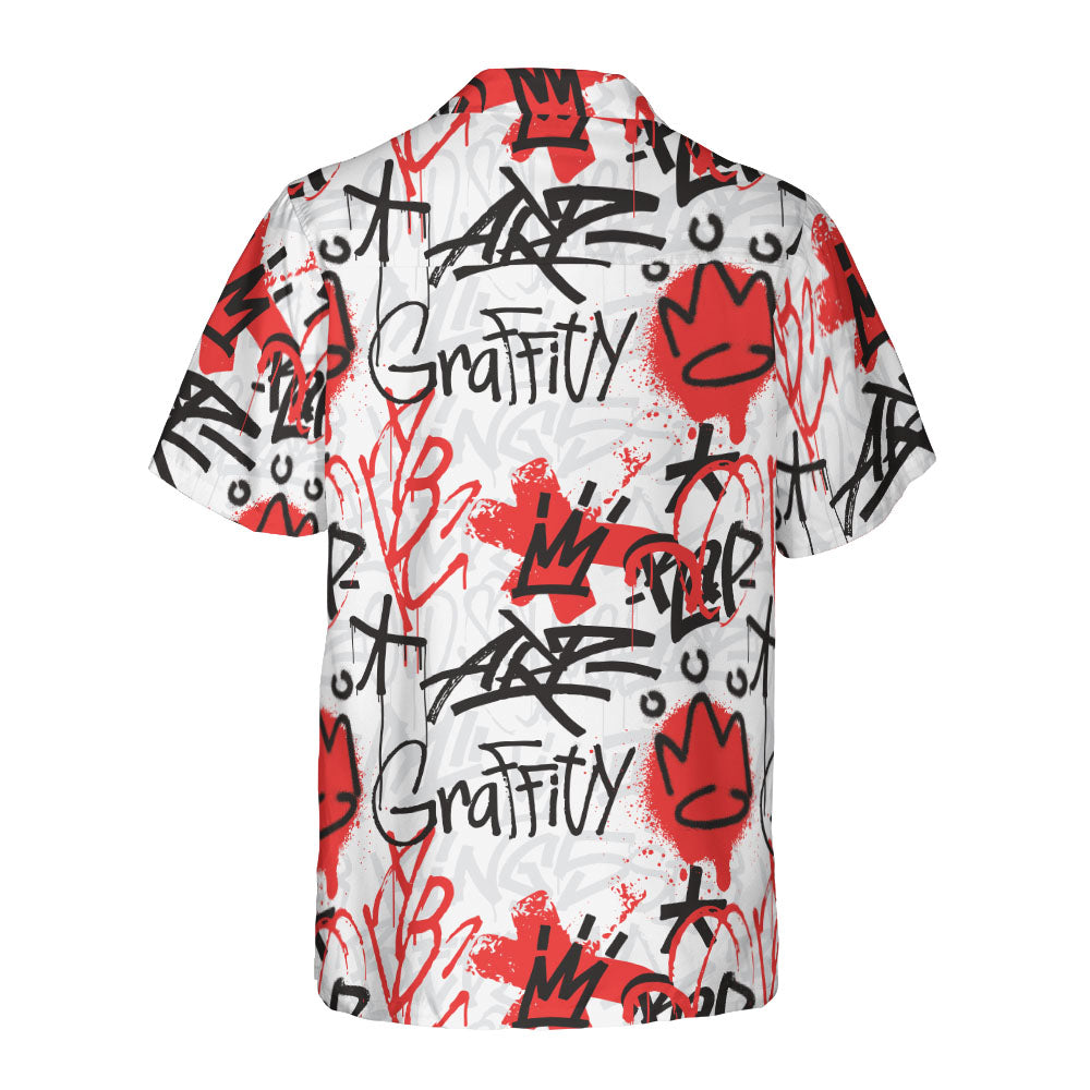 Graffiti Art Button Up Shirt