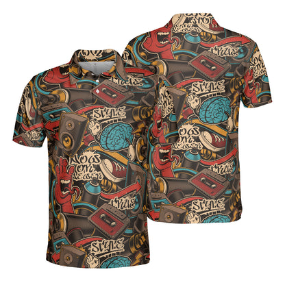 Graffiti Life Polo Shirt